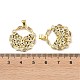 Rack Plating Brass Micro Pave Cubic Zirconia Pendants(KK-K341-54G-04)-3