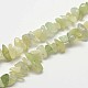 Chip Natural New Jade Beads Strands(G-N0144-01)-1
