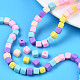 Handmade Polymer Clay Beads Strands(CLAY-N008-060-04)-8