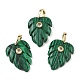 Synthetic Malachite Pendants(GG-CBA105B-01B-G)-1