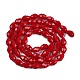Opaque Solid Color Beads Strands(EGLA-N013-P8mm-D07)-2