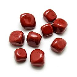 Natural Red Jasper Beads, Tumbled Stone, Healing Stones for 7 Chakras Balancing, Crystal Therapy, Meditation, Reiki, Nuggets, No Hole/Undrilled, 15~29x17~20x10~17mm(G-S218-26)