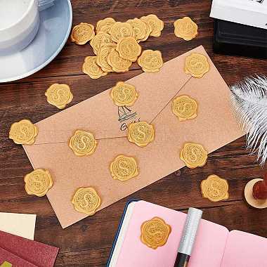 CRASPIRE 50Pcs Adhesive Wax Seal Stickers(DIY-CP0008-20S)-6