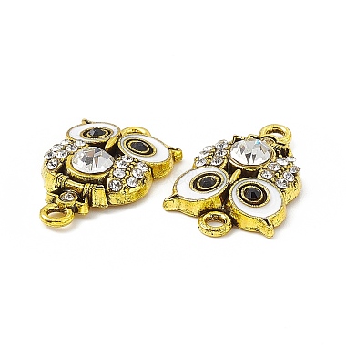 Dijes de conector de rhinestone de aleación(FIND-C019-10AG-01)-3