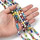Round Handmade Millefiori Glass Beads Strands(LK-R004-82)-4