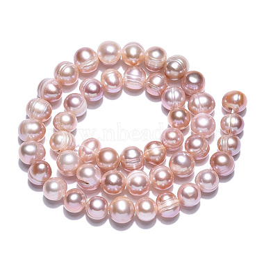 Natural Cultured Freshwater Pearl Beads Strands(PEAR-N013-07M)-4