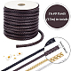 PU Imitation Leather Braided Cord(WL-WH0003-14D)-2
