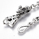 Men's Alloy Cable Chain Bracelets(X-BJEW-T014-03)-5