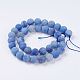 Natural Blue Aventurine Beads Strands(G-J376-31-10mm)-2