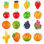 15mm Mixed Color Mixed Shapes Resin Beads(RESI-NB0001-62)