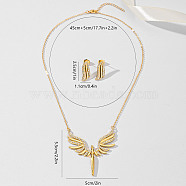 Luxury Angel Wing Jewelry Set for Party Dress and Banquet.(OB3154)