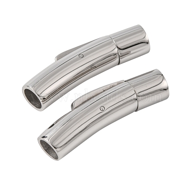 Column 316 Surgical Stainless Steel Bayonet Clasps(STAS-A021-5mm)-2