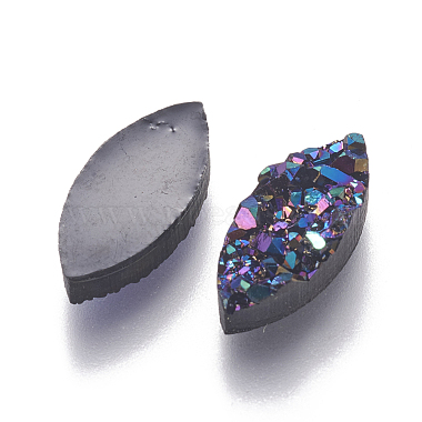 Imitation Druzy Gemstone Resin Beads(RESI-L026-E)-3