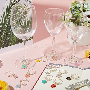 Alloy Enamel Wine Glass Charms(AJEW-SC0002-13)-4