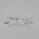 5-Petal Transparent Acrylic Bead Caps(X-FACR-S015-SB518)-2