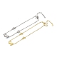 Brass Butterfly Link Bracelets(KK-CBAFF9E-01G)-6