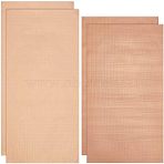 4Sheets 2 Style PTFE Barbecue Pad, Non Stick Heat Resistant Grill Mats, Rectangle, Sandy Brown, 2sheets/style(AJEW-FH0002-32)
