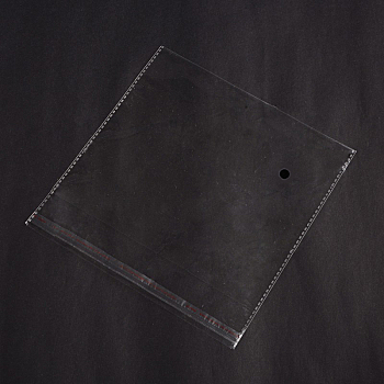 Rectangle Cellophane Bags, Clear, 19x18cm, Unilateral Thickness: 0.3mm, Inner Measure: 16x18cm