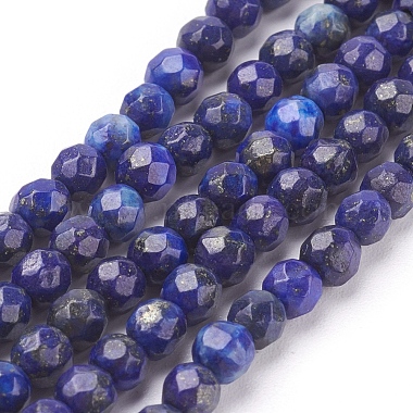 4mm MidnightBlue Round Lapis Lazuli Beads