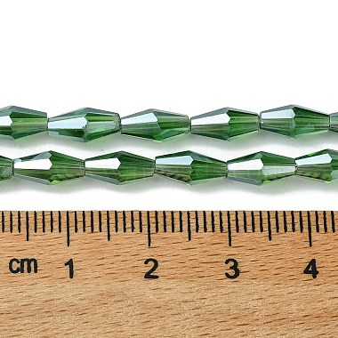 Transparent Electroplate Glass Beads Strands(GLAA-K064-05A-PL05)-4