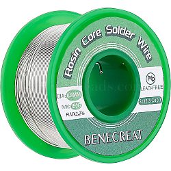 Tin Wire, Jewelry Making Supplies, with Spool, Platinum, 0.05cm, about 150g/roll(FIND-WH0049-40A)