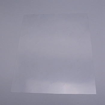 Transparent Plastic Board with Protective Paper for Photo Frame Replacement, DIY Display Projects, Craft, Rectangle, Clear, 30x25x0.04cm