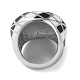 304 Stainless Steel Enamel Wide Band Rings for Women(RJEW-P095-04P)-3