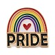 Pride Rainbow Theme Enamel Pins(JEWB-G031-01U)-1