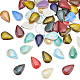 Pandahall Elite 2 Taschen Teardrop Porzellan Cabochons(DIY-PH0005-43)-1