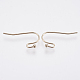 Brass Earring Hooks(KK-K224-02G)-1