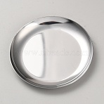 Non-Tarnish 430 Stainless Steel Jewelry Plates, Stainless Steel Color, Flat Round, 100.5x8mm(AJEW-WH20020-052B)