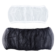 AHANDMAKER 2Pcs 2 Style Polyester Dust Cover, with Elastic Band, Mixed Color, 1pc/style(AJEW-GA0003-47)