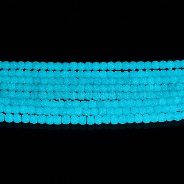 Synthetic Luminous Stone Beads Strands(G-C086-01B-05)-5