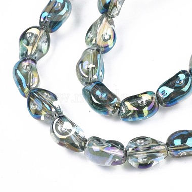 Electroplate Transparent Glass Beads Strands(EGLA-N006-028-A02)-3
