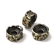 Tibetan Style Rack Plating Brass European Beads(KK-Q805-04AB)-1