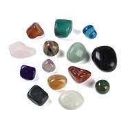 Natural Mixed Stone Nuggets Beads, No Hole/Undrilled, 10~28x9~21x4~14mm(G-C140-02)