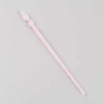 Resin Updo Hair Pins Clips, for Thin Thick Hair, Pink, 175x11x10mm