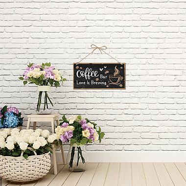 Printed Wood Hanging Wall Decorations(WOOD-WH0115-13O)-5