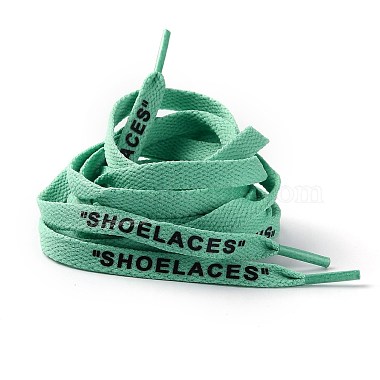 Teal Polyester Shoelace