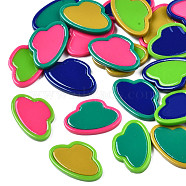 Opaque Cellulose Acetate(Resin) Cabochons, Hat, Mixed Color, 15.5x24x2.5mm(KY-N018-11)