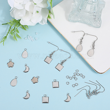 DIY Earring Making Finding Kit(STAS-CN0001-38)-4