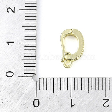 Brass Micro Pave Clear Cubic Zirconia Twister Clasps(KK-L219-01G-01)-3