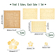 Pandahall Elite 2ensembles 2 couleurs 3d fleur acrylique miroirs stickers muraux(DIY-PH0005-64)-4