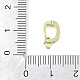 Brass Micro Pave Clear Cubic Zirconia Twister Clasps(KK-L219-01G-01)-3