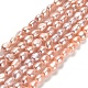 Natural Cultured Freshwater Pearl Beads Strands(PEAR-E016-087)-1