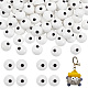 Pandahall elite 100piezas cabujones de ojos de muñeca de resina artesanal(DIY-PH0010-29)-1