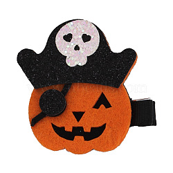 Spooky Halloween Party Hair Barrettes Hair Accessories, Skull(YR0754-1)