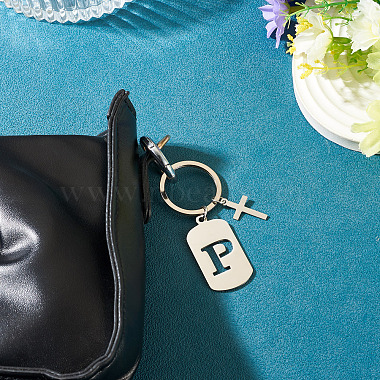 1Pc Stainless Steel Keychains(KEYC-TADJ0001-08P)-4