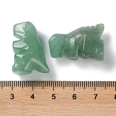 Natural Green Aventurine Carved Healing Dinosaur Figurines(G-B062-07B)-3