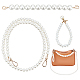 wadorn 3piezas 3 correas para bolso de perlas de imitación de resina estilo(FIND-WR0009-56)-1